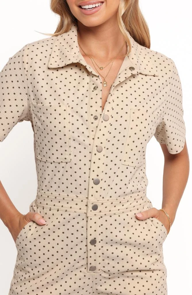 Petal 
Pup Mikia Short Sleeve Corduroy Jumpsuit 4
