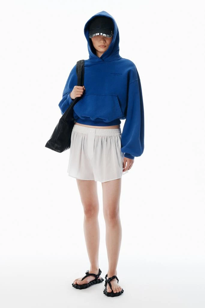 Alexander Wang Black
White Mid-Rise Boxer Shorts