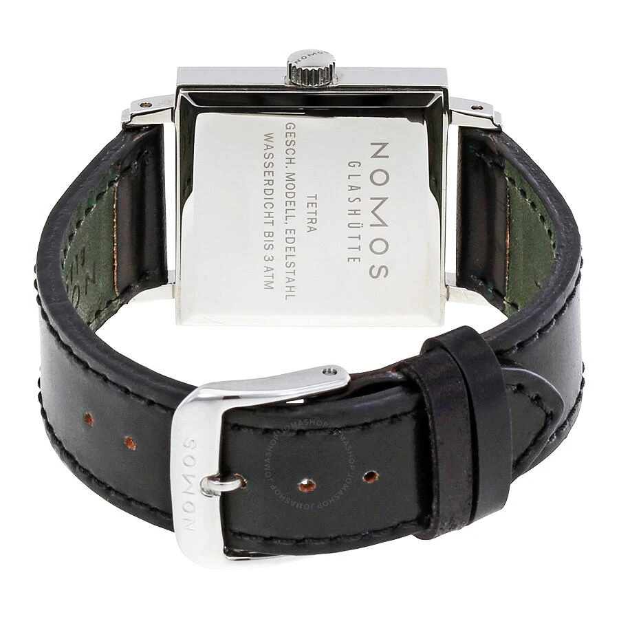Nomos Glashutte Tetra 27 White and Silver Dial Ladies Watch 401 3