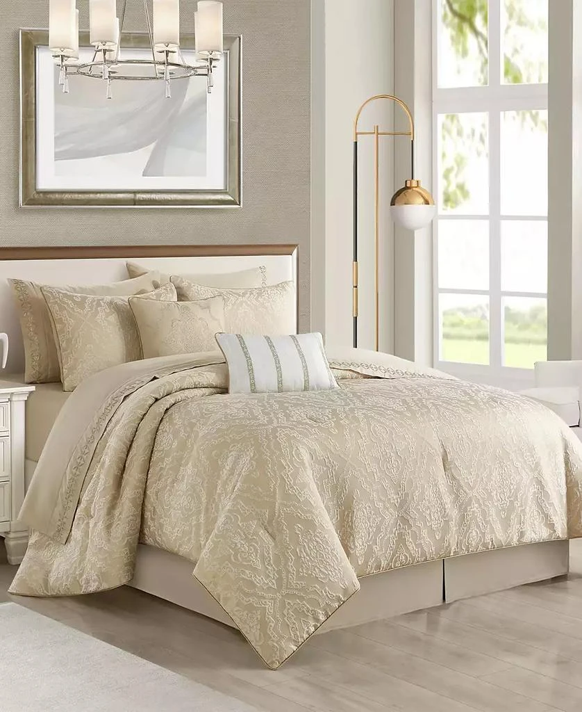 Stratford Park Sheridan Damask 10-Pc. Comforter Set 4