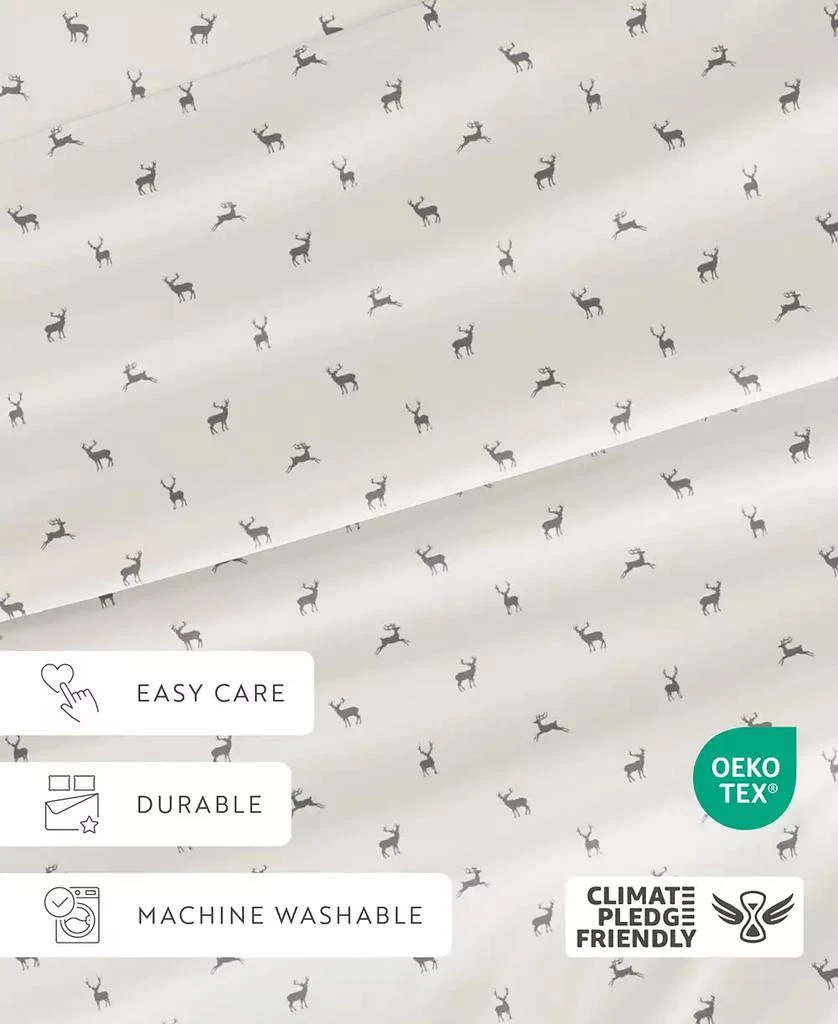 IENJOY HOME Holiday Pattern 3-Pc. Sheet Set 5