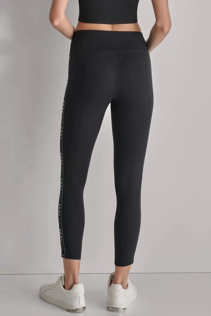 DKNY HIGH WAIST 7/8 LOGO TAPE LEGGINGS 2