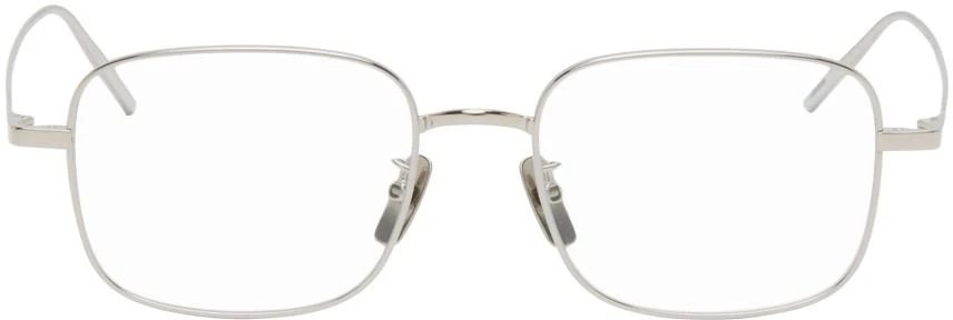 Givenchy Silver Square Glasses 1