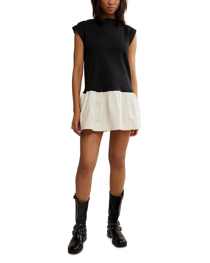 knee length dresses for ladies Enya Mini Dress Black
