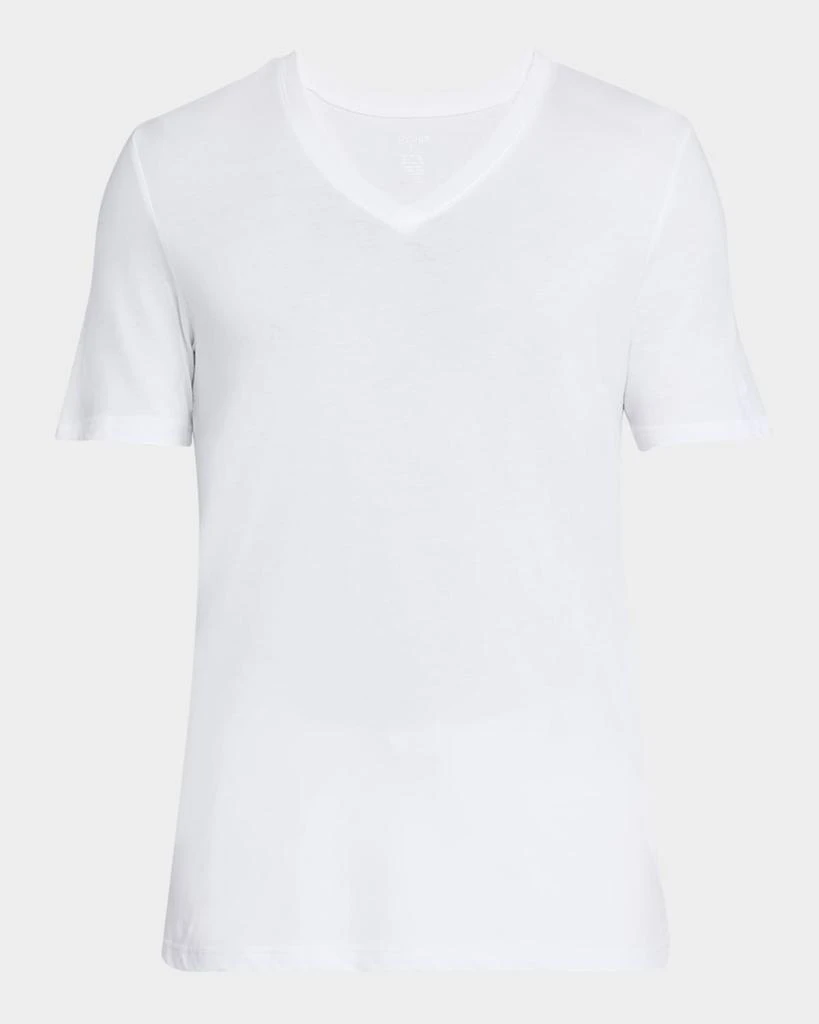 2Xist Men's Pima Cotton 3-Pack V-Neck T-Shirts 1