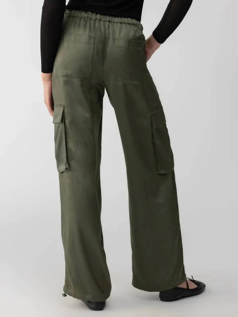 Sanctuary Sanctuary - Satin Cargo Standard Rise Wide Leg Pant 2
