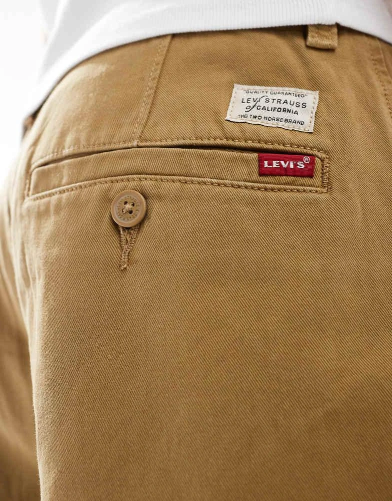 Levi's Levi's XX chinos loose straight pleated in khaki beige 3