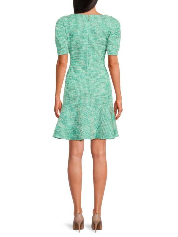 green emerald velvet dress KARL LAGERFELD Paris Womens Dresses Dress,Green Soft White,12 at Amazon  Women's Clothing store