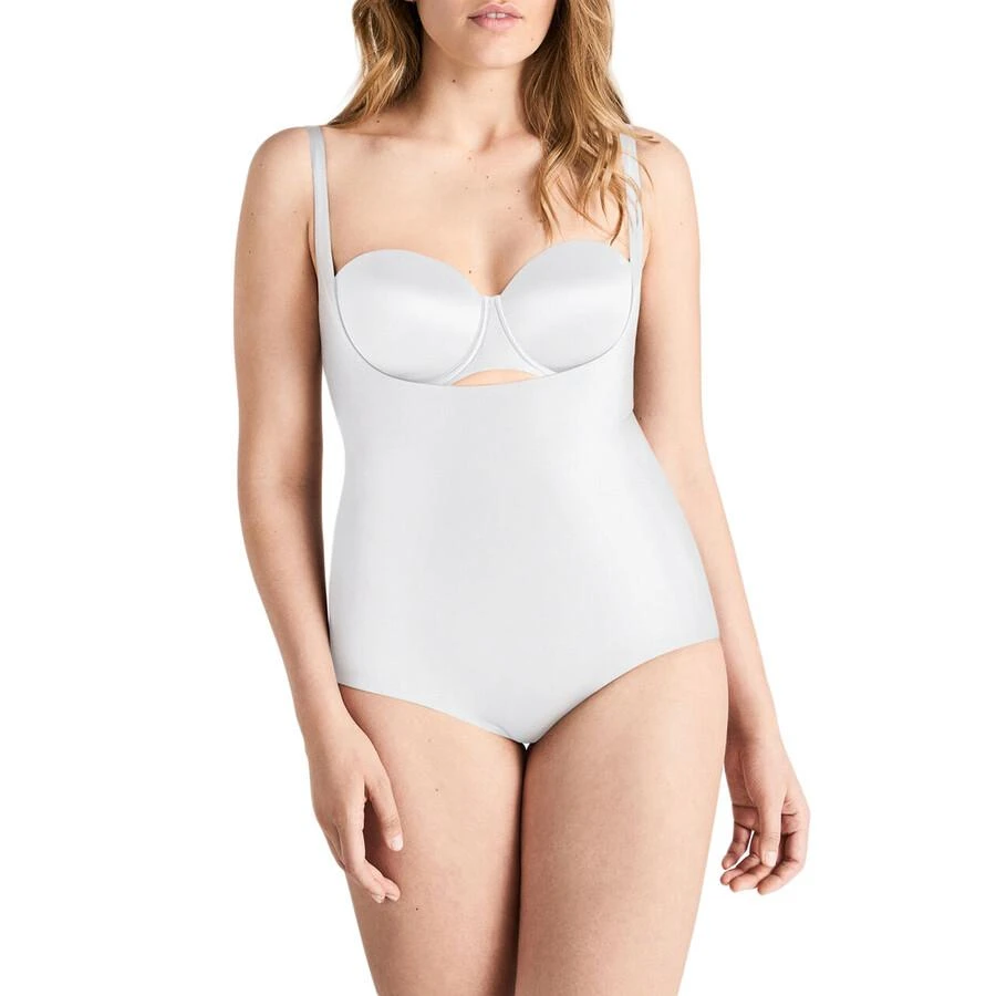 Wolford Ladies White Mat De Luxe Forming Bodysuit 1