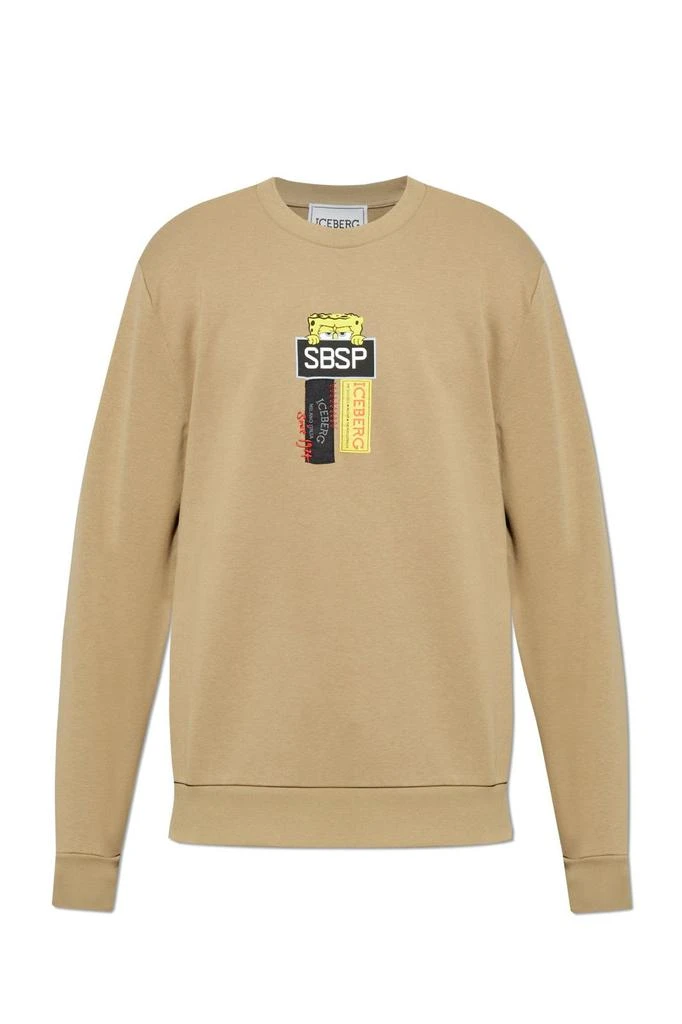 Iceberg Iceberg Logo Printed Sweatshirt 1