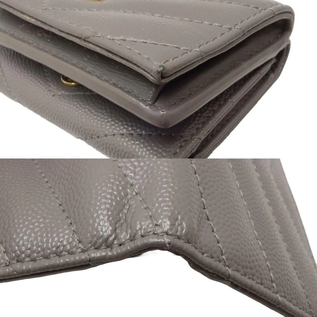 Yves Saint Laurent Leather Wallet (Tri-Fold) (Pre-Owned) 4