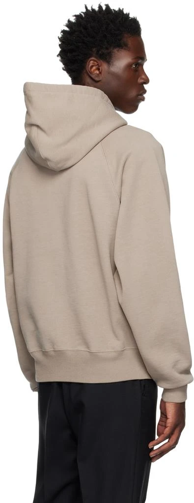 AMI Paris Beige Ami De Cœur Hoodie 3