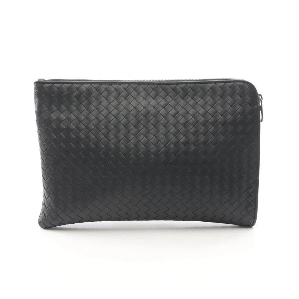 Bottega Veneta Leather Clutch Bag (Pre-Owned)