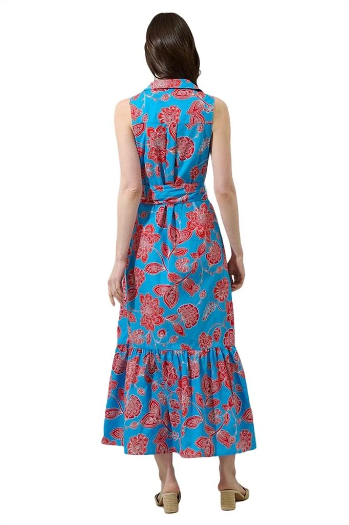 Sugarlips Sugarlips - Ripon Floral Collard Maxi Dress 3