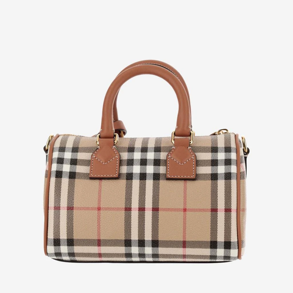 Burberry Mini Check Bowling Bag 3