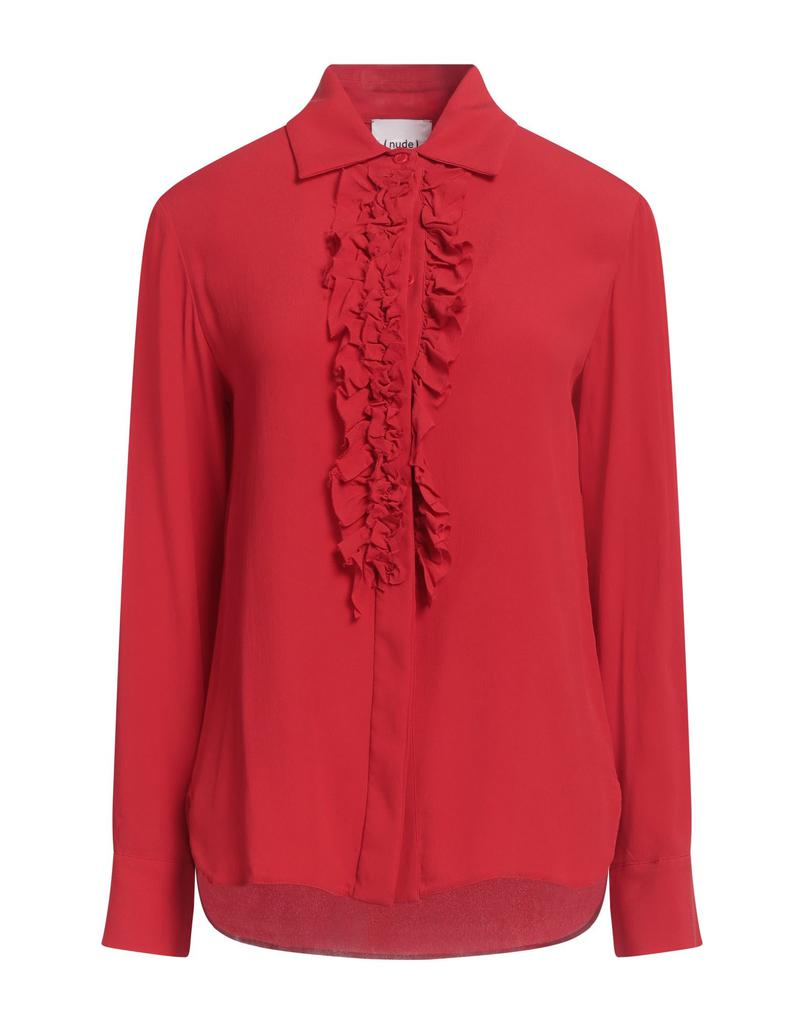 Nude Solid color shirts & blouses