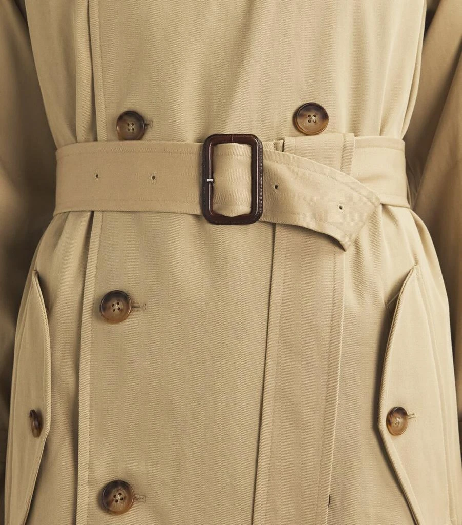 Ralph Lauren Double-Breasted Trench Coat 6