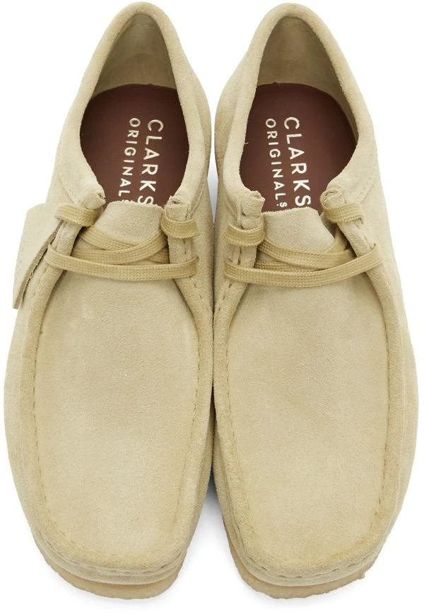 Clarks Beige Suede Wallabee Derbys 5