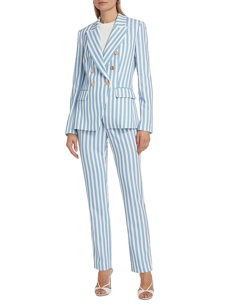 Toccin Eden Cigarette Striped Pants 2