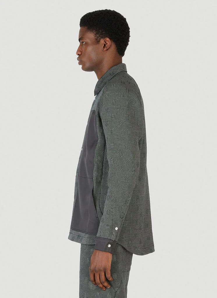 BYBORRE BYBORRE Multi Panel Design Shirt 3