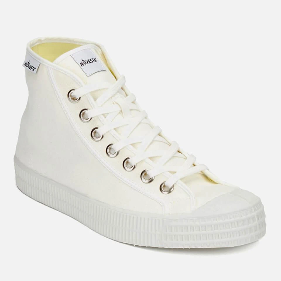 Novesta Novesta Star Dribble Hi-Top Trainers - White 6