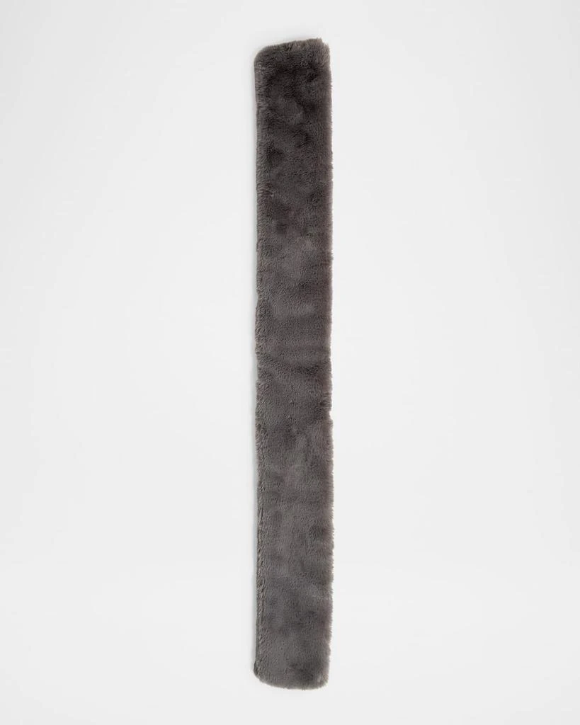 Surell Accessories Faux-Fur Pull-Through Scarf 1