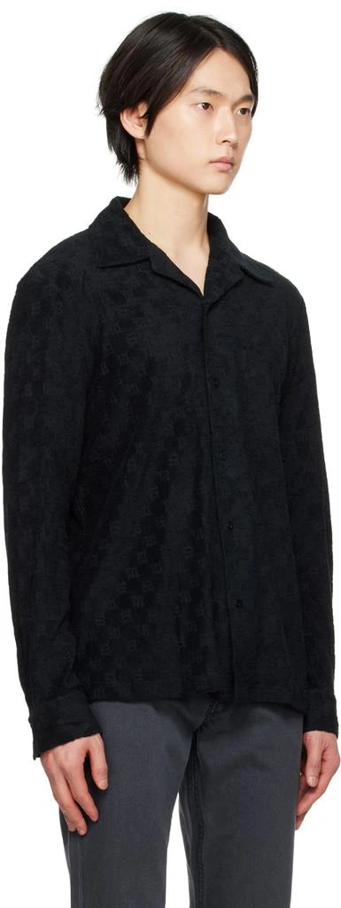 Misbhv Black Monogram Shirt 2