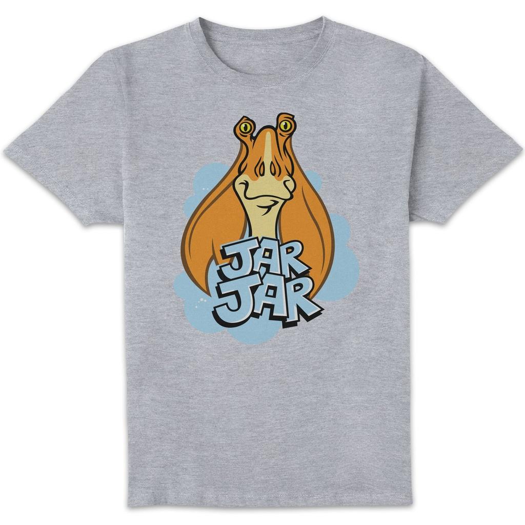 Star Wars Star Wars Jar Jar Unisex T-Shirt - Grey