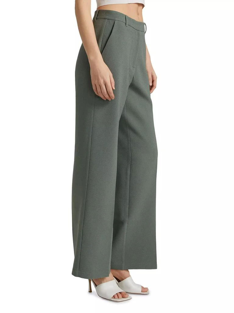 Susana Monaco Pebble Straight-Leg Pants 4