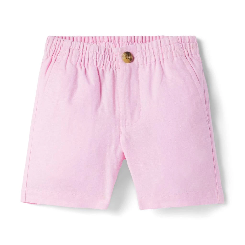 Janie and Jack Linen Pull-On Shorts (Toddler/Little Kids/Big Kids) 1