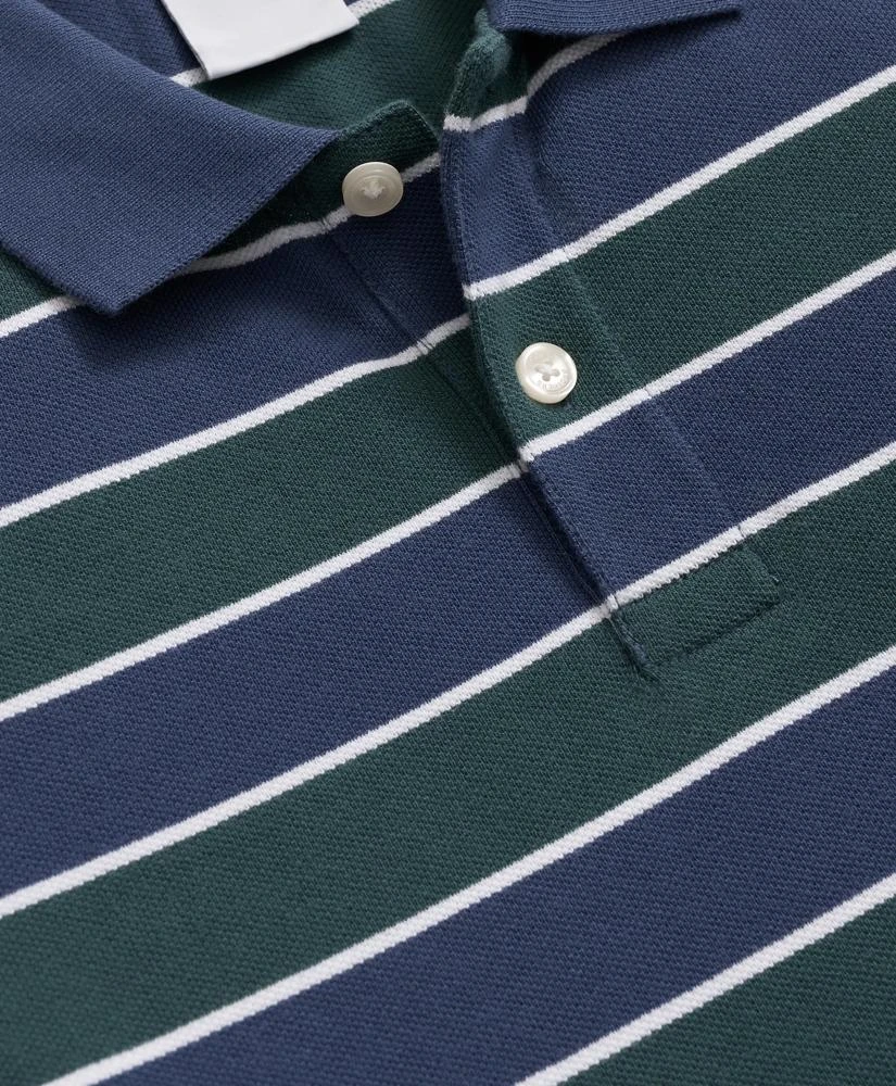 Brooks Brothers Boys Long Sleeve Striped Polo Shirt 2