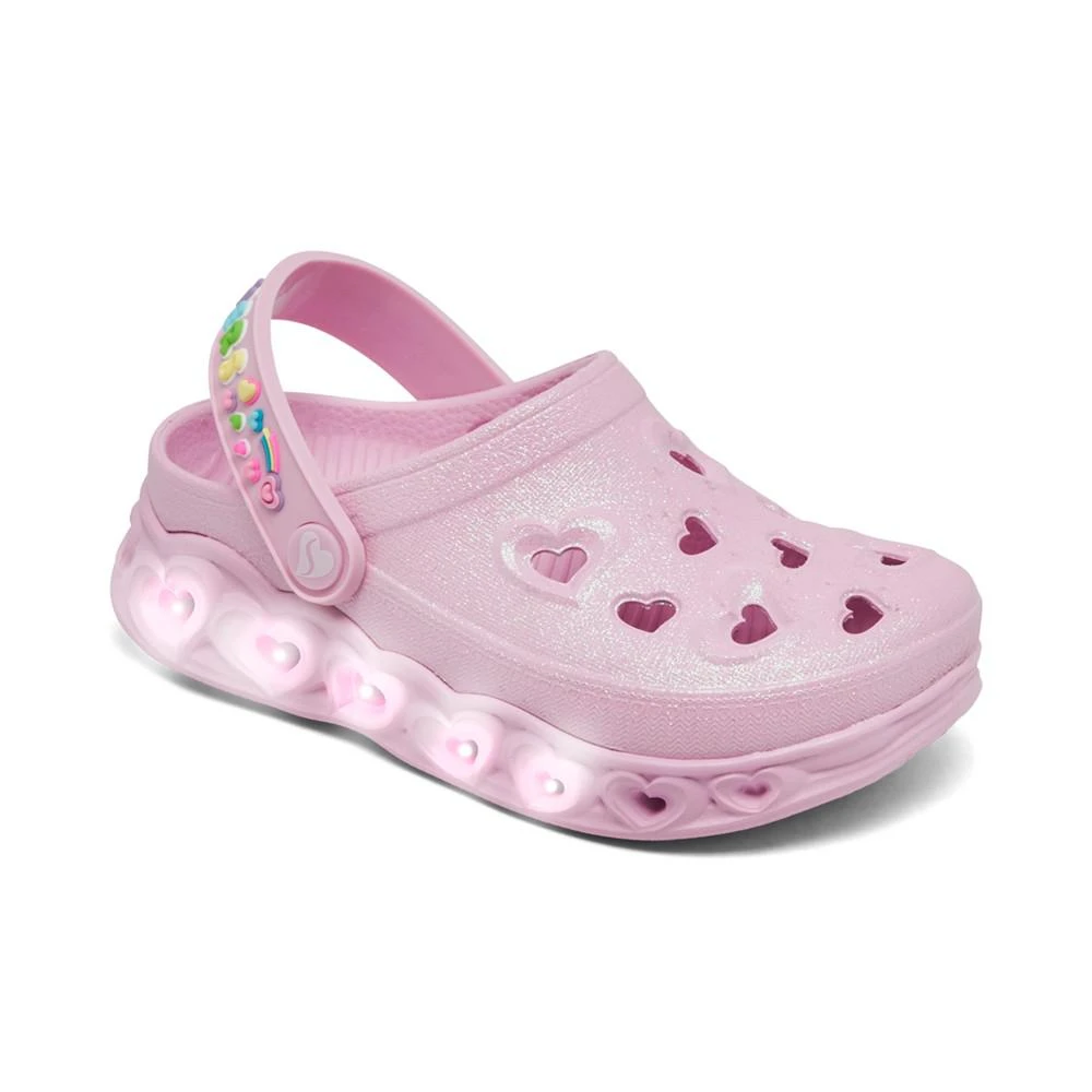 Skechers Toddler Girls' Foamies: Light Hearted Casual Slip-On Clog Shoes from Finish Line