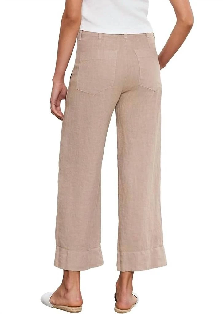 Velvet by Graham & Spencer Velvet By Graham & Spencer - Dru Heavy Linen Pant 2