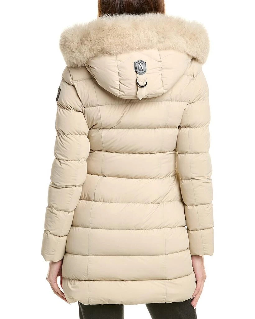 Mackage Calla Leather-Trim Down Coat 2