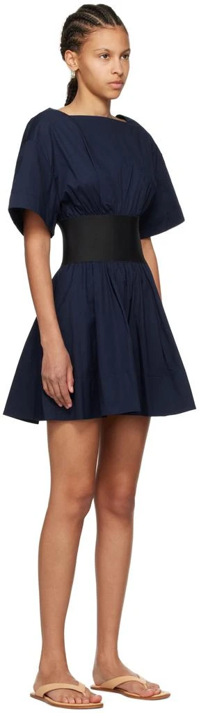 Staud Navy Amy Minidress 2