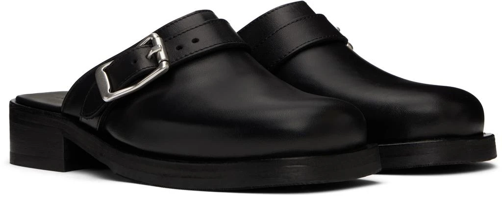 Our Legacy Black Camion Mules 4