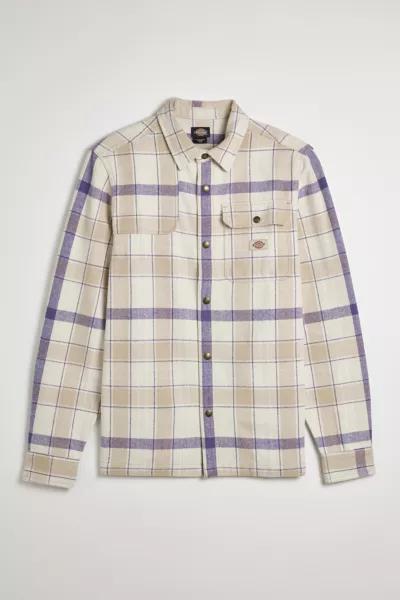 DICKIES Dickies Nimmons Plaid Long Sleeve Button-Down Shirt