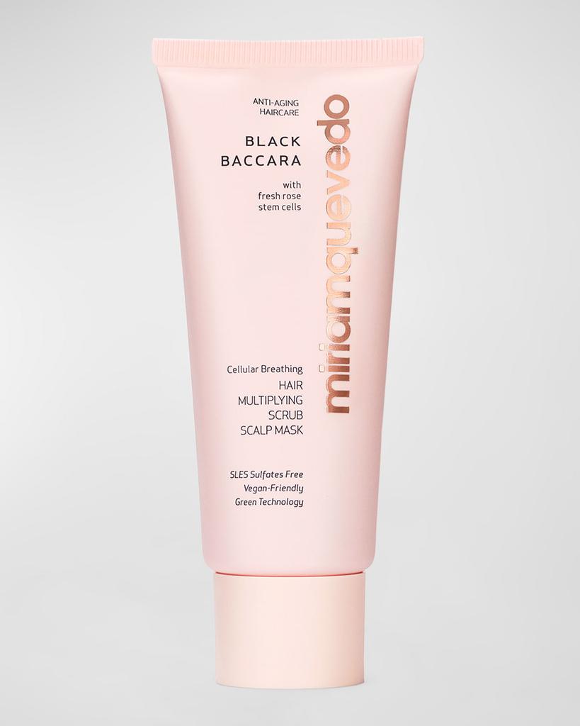 Miriam Quevedo Black Baccara Cellular Breathing Hair Multiplying Scrub Scalp Mask, 6.8 oz./200mL