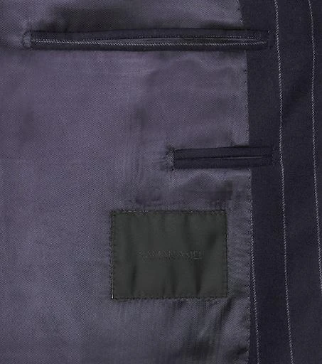 Saman Amel Striped wool blazer 8