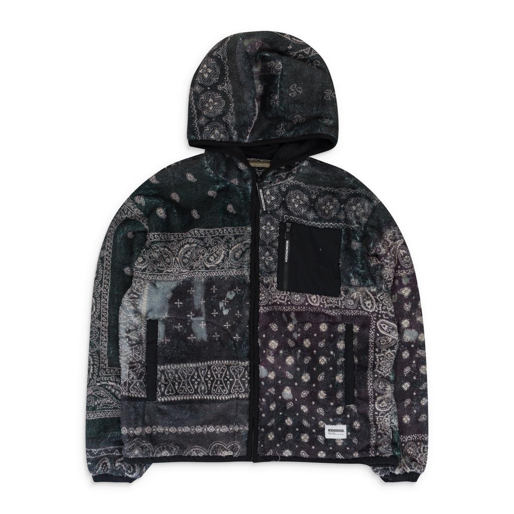 Shop Men's Melton Zip Work Jacket Black on Sale at