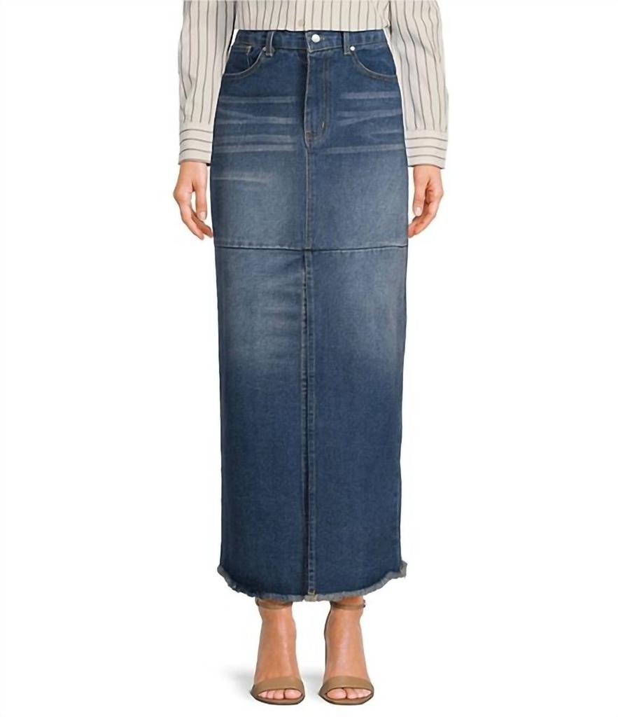 Elan Elan - Front Slit Maxi Skirt