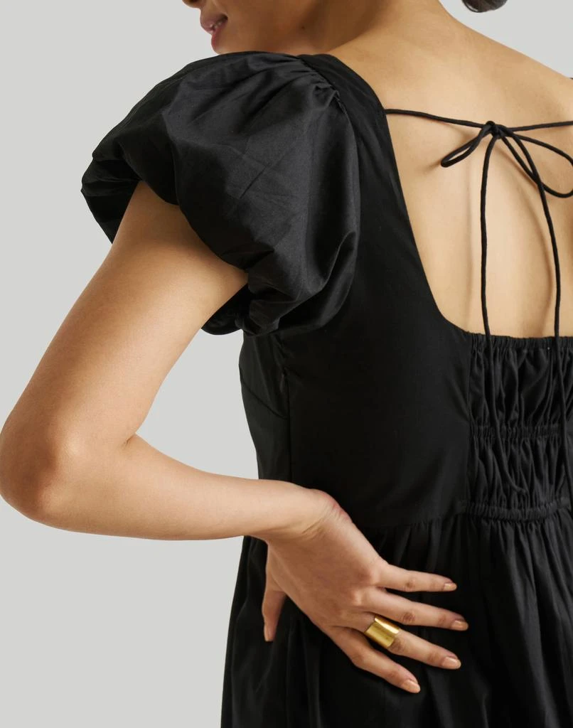 Madewell Reistor Puff Sleeve Tiered Maxi Dress 4