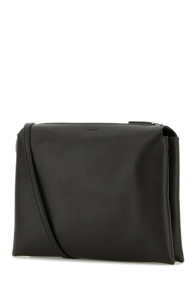 The Row Graphite leather Nu Twin clutch 1
