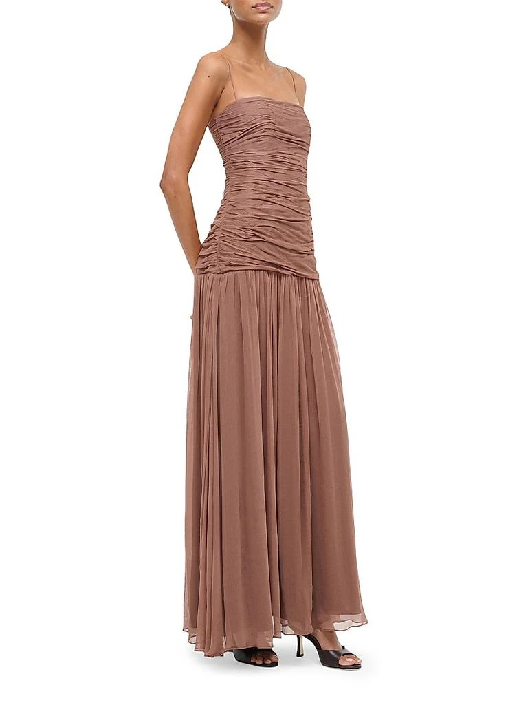 Dalton Shirred Drop-Waist Maxi Dress  On Sale Now with Up to 69% Off |  Discover Exclusive Deals & Savings at BeyondStyle  Authentic Staud  women's|a-line|solid|squareneck|dresses|women's  apparel|contemporary|Women's|women-owned or founded|sleeveless ...