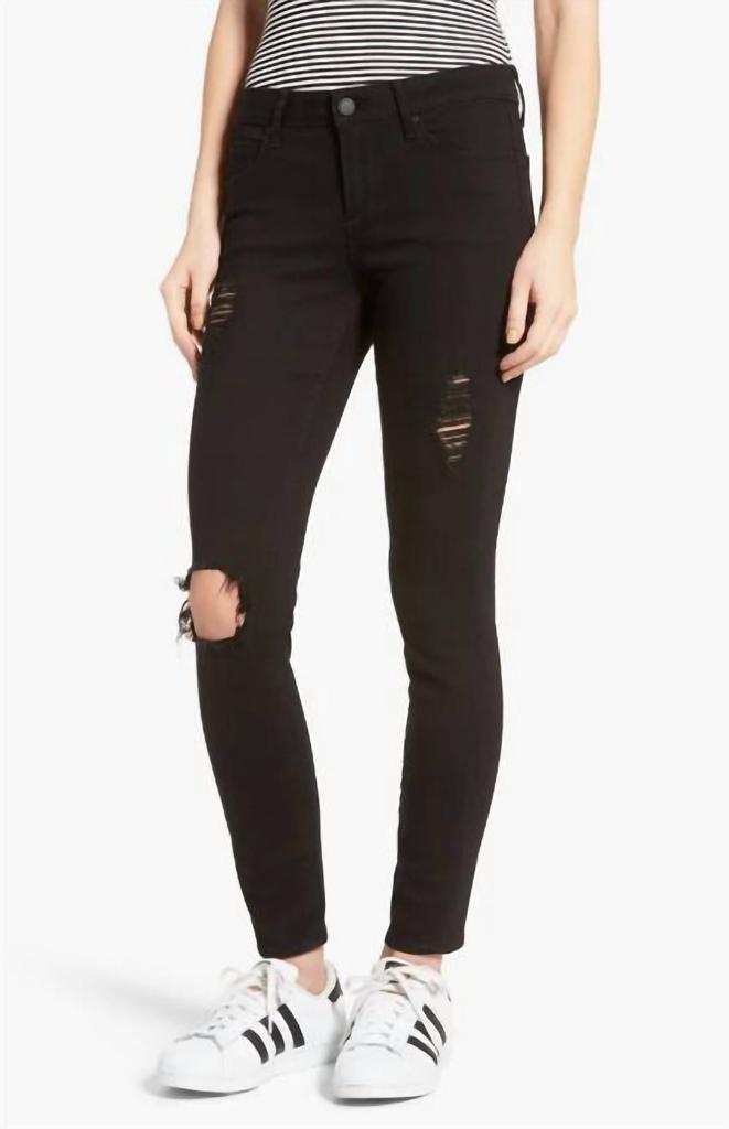 Articles of Society Articles Of Society - Karen Cuffed Crop Ripped Skinny Jeans