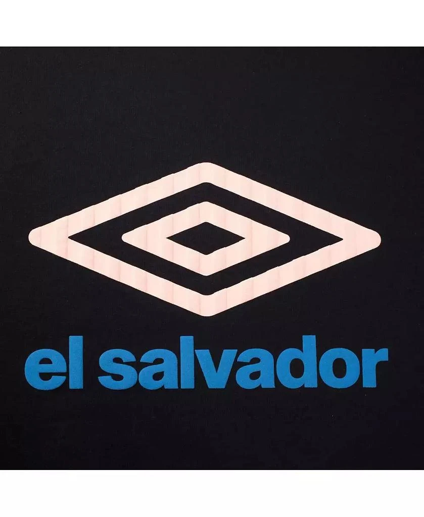 Umbro Men
s Black El Salvador National Team Graphic T-Shirt 4