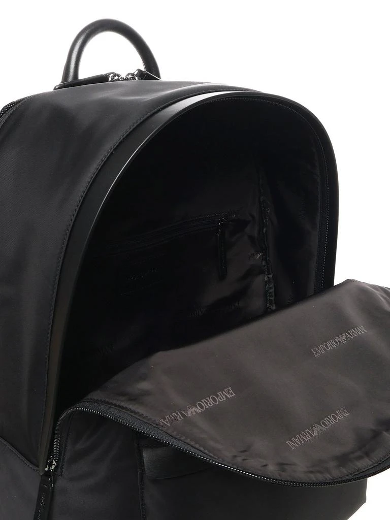 Emporio Armani Emporio Armani Logo Plaque Zaino Backpack 4