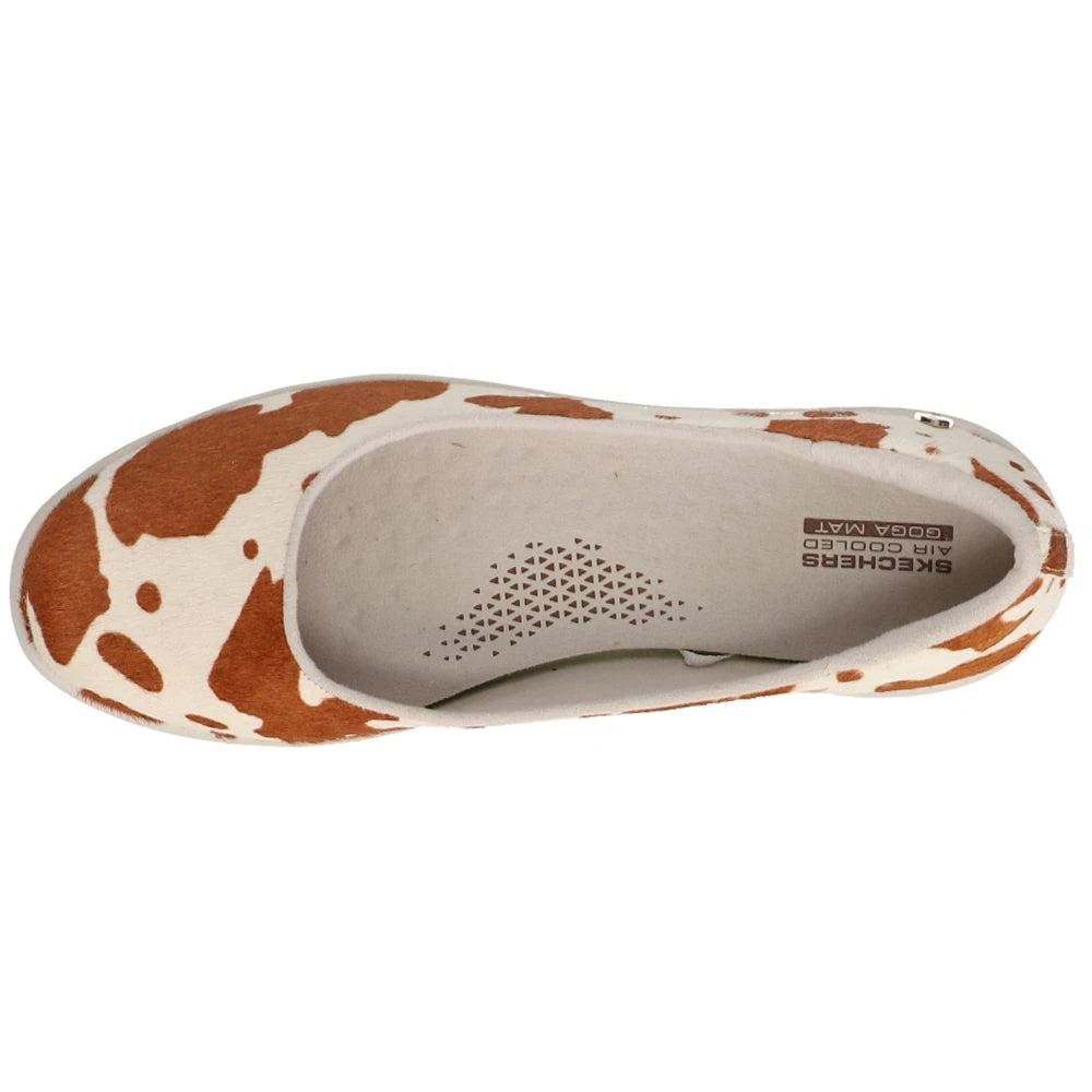 SKECHERS On the Go Dreamy Howdy Cow Print Slip On Flats 4