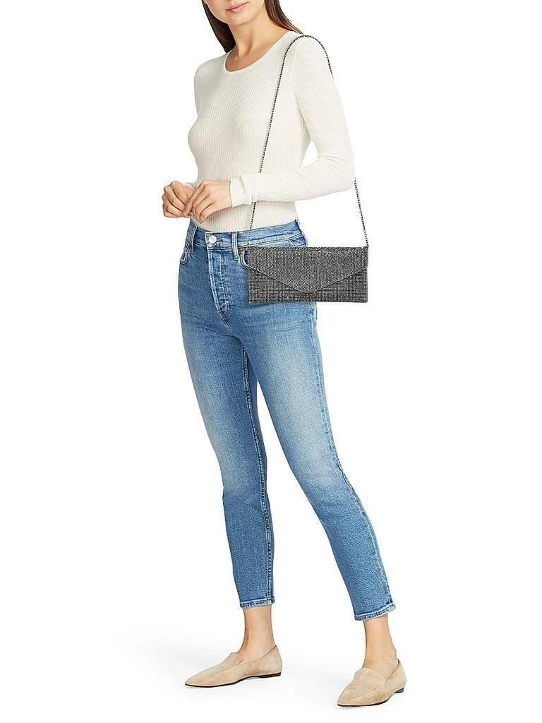 Judith Leiber Envelope Crystal Clutch 2