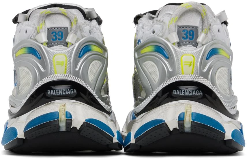 Balenciaga White Runner Sneakers 2